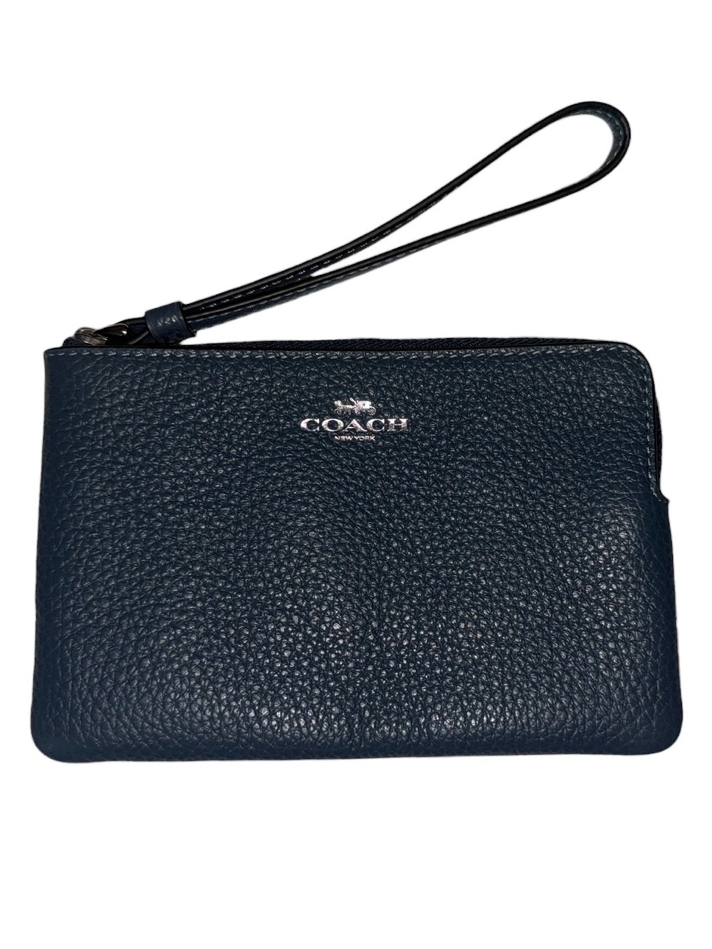 Coach Denim Wristlet